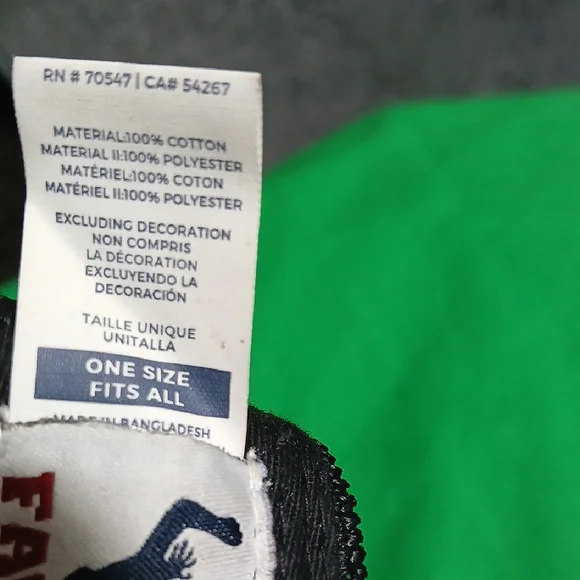 Pre-loved Black Cap with Blue LA Logo - Picture 6 of 7